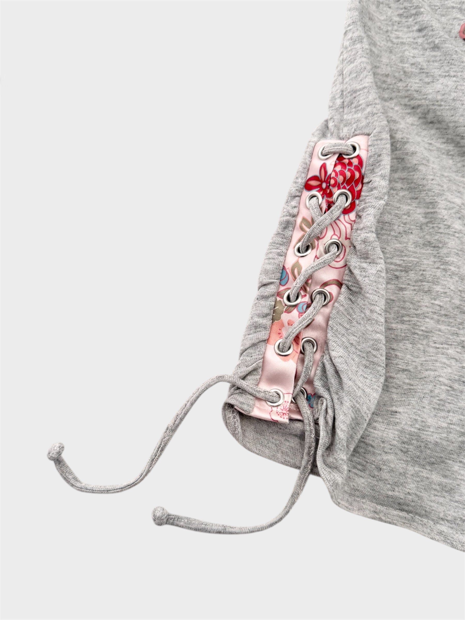 Dolce and Gabbana "Romantic" Ruched Asymmetric Top