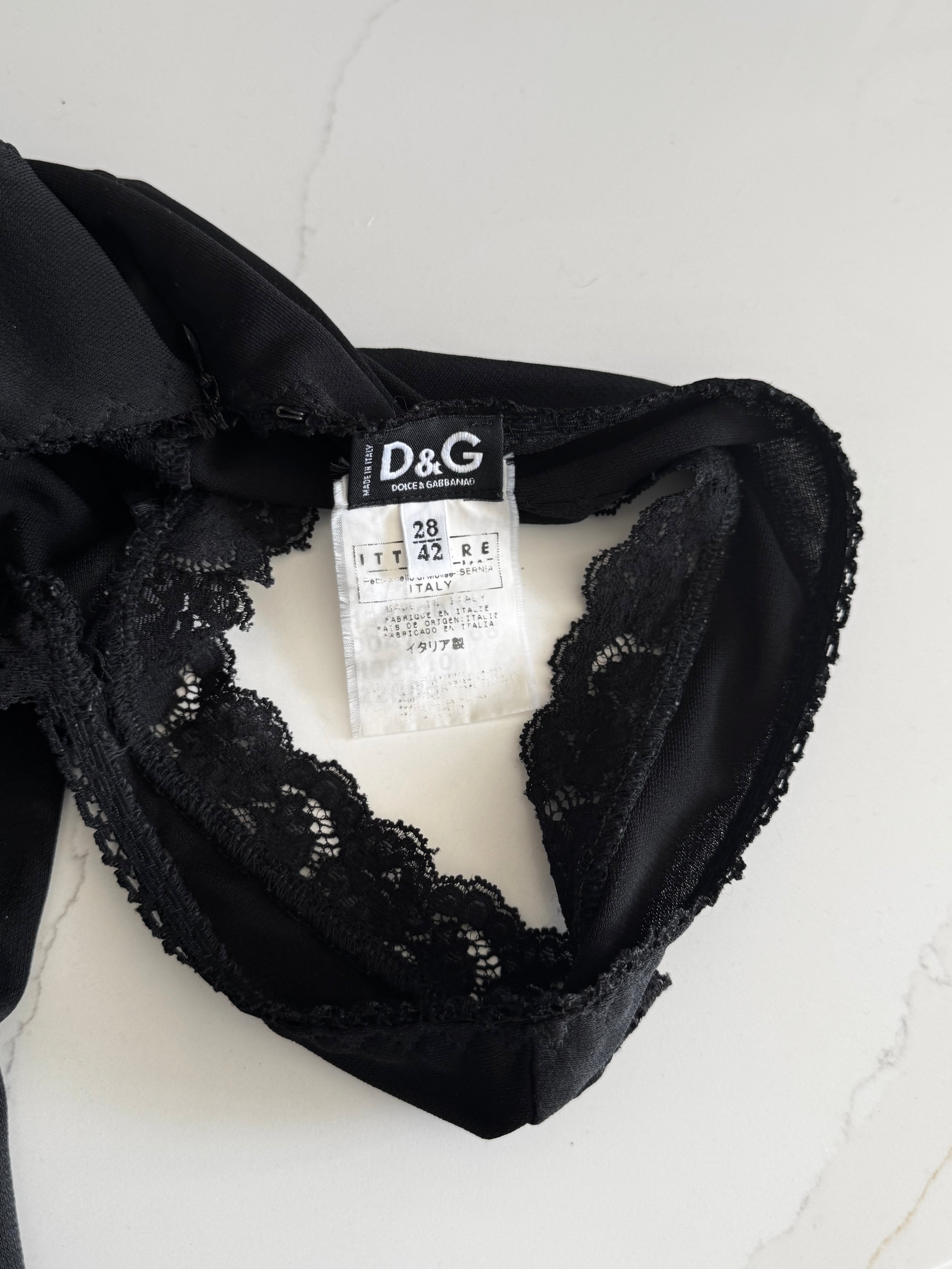 Dolce and Gabbana Midi Lace Dress