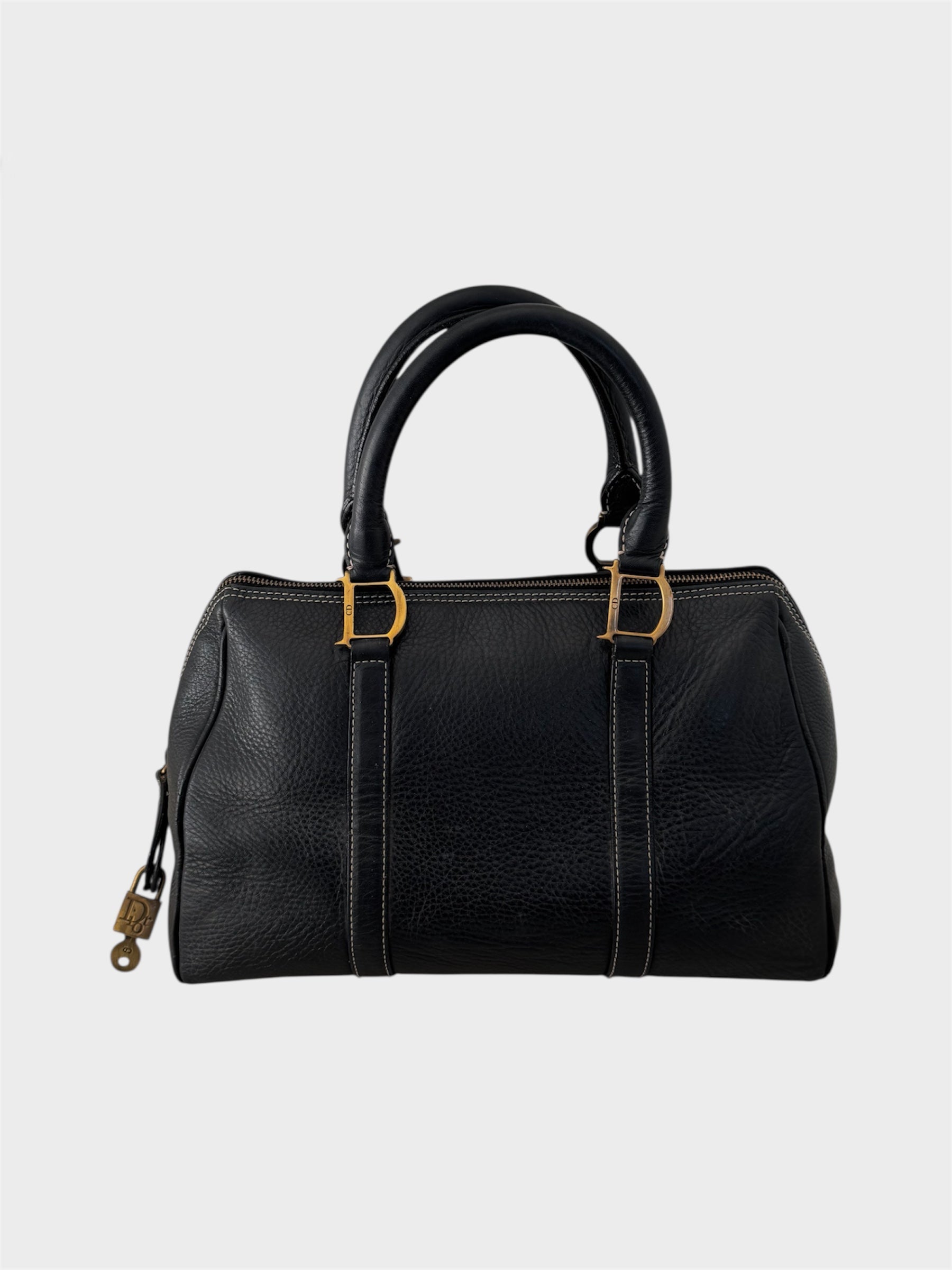 Christian Dior D-Buckle Mini Holdall Handbag
