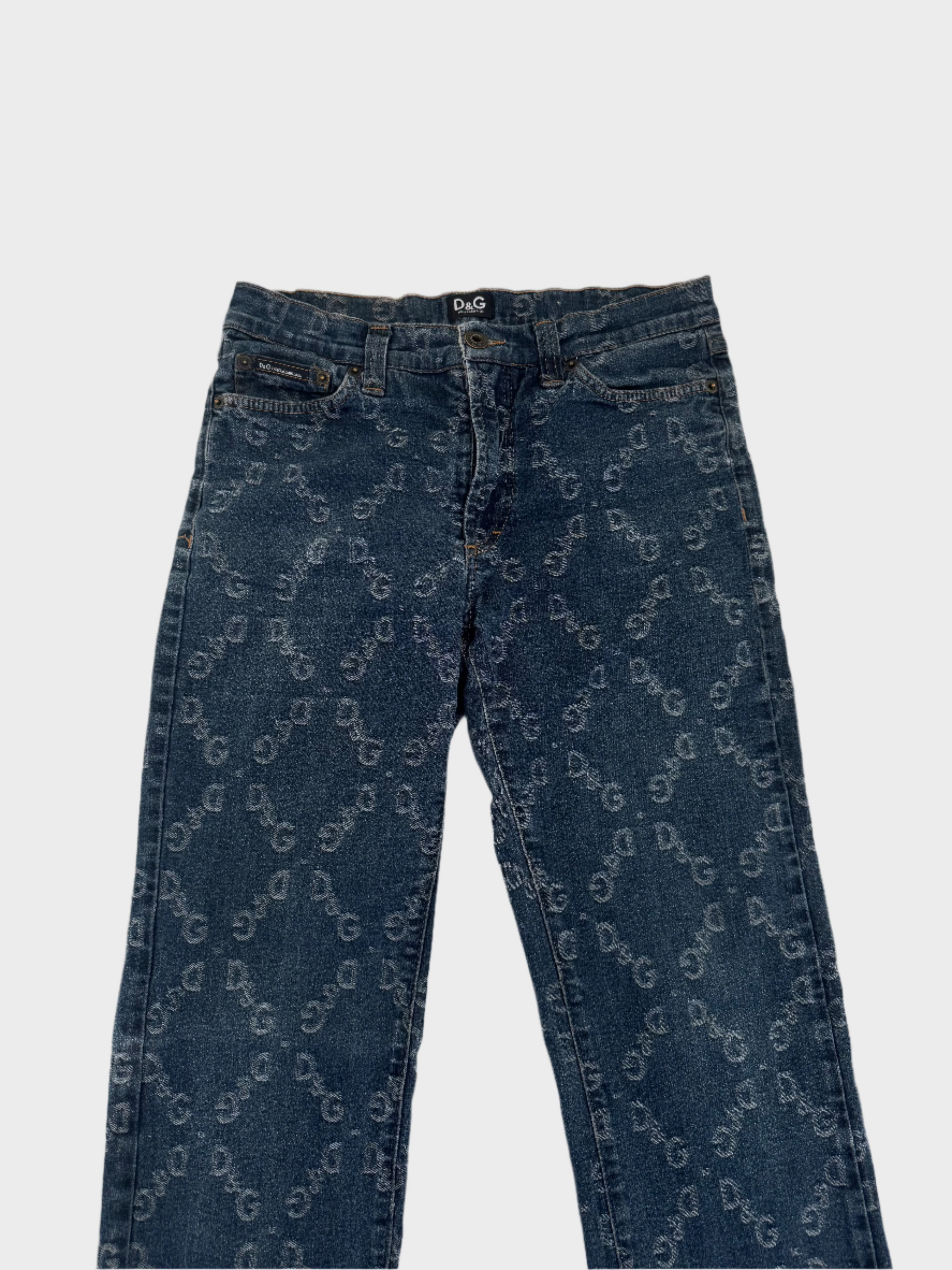 Dolce and Gabbana Monogram Jeans