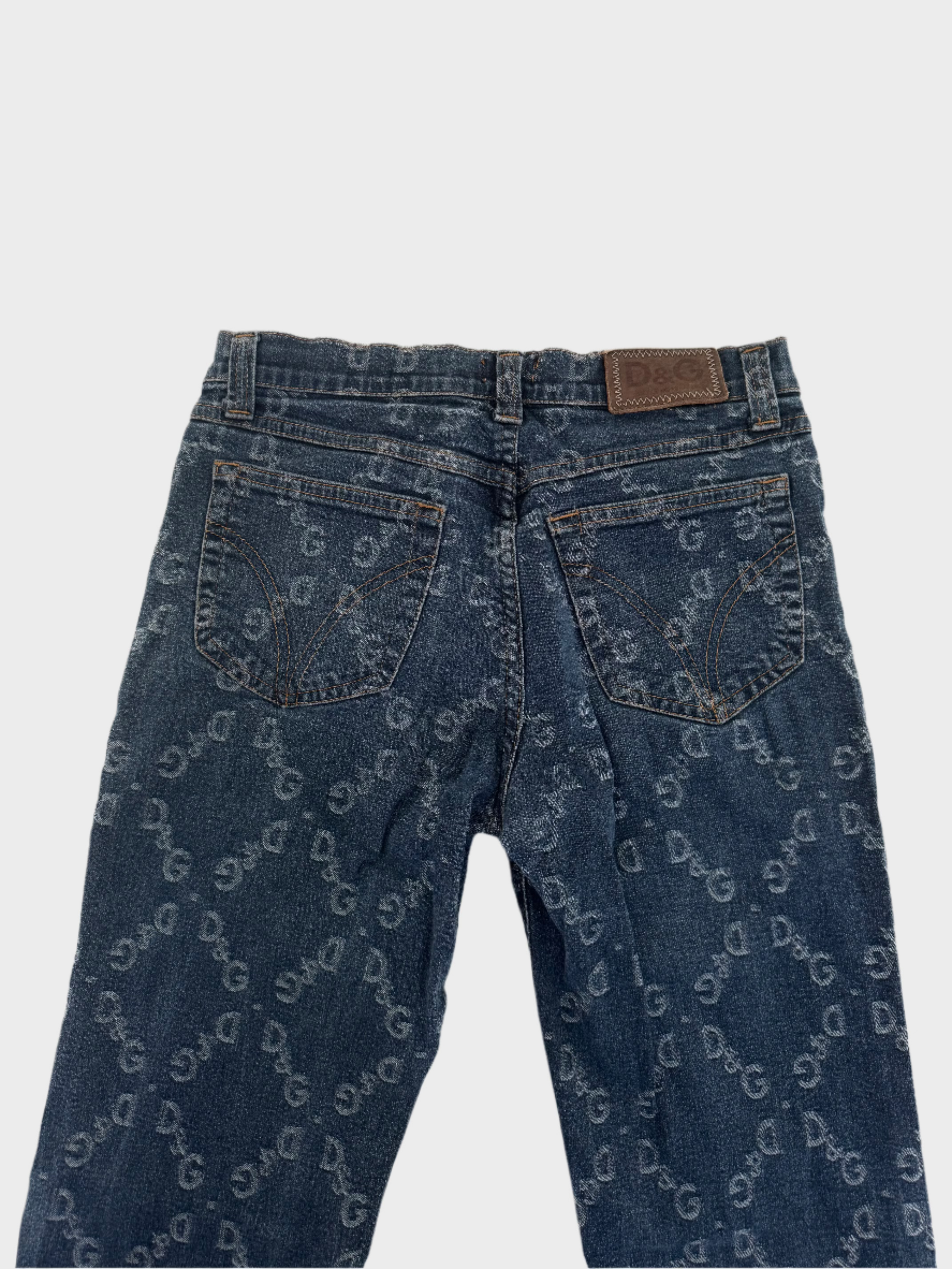 Dolce and Gabbana Monogram Jeans