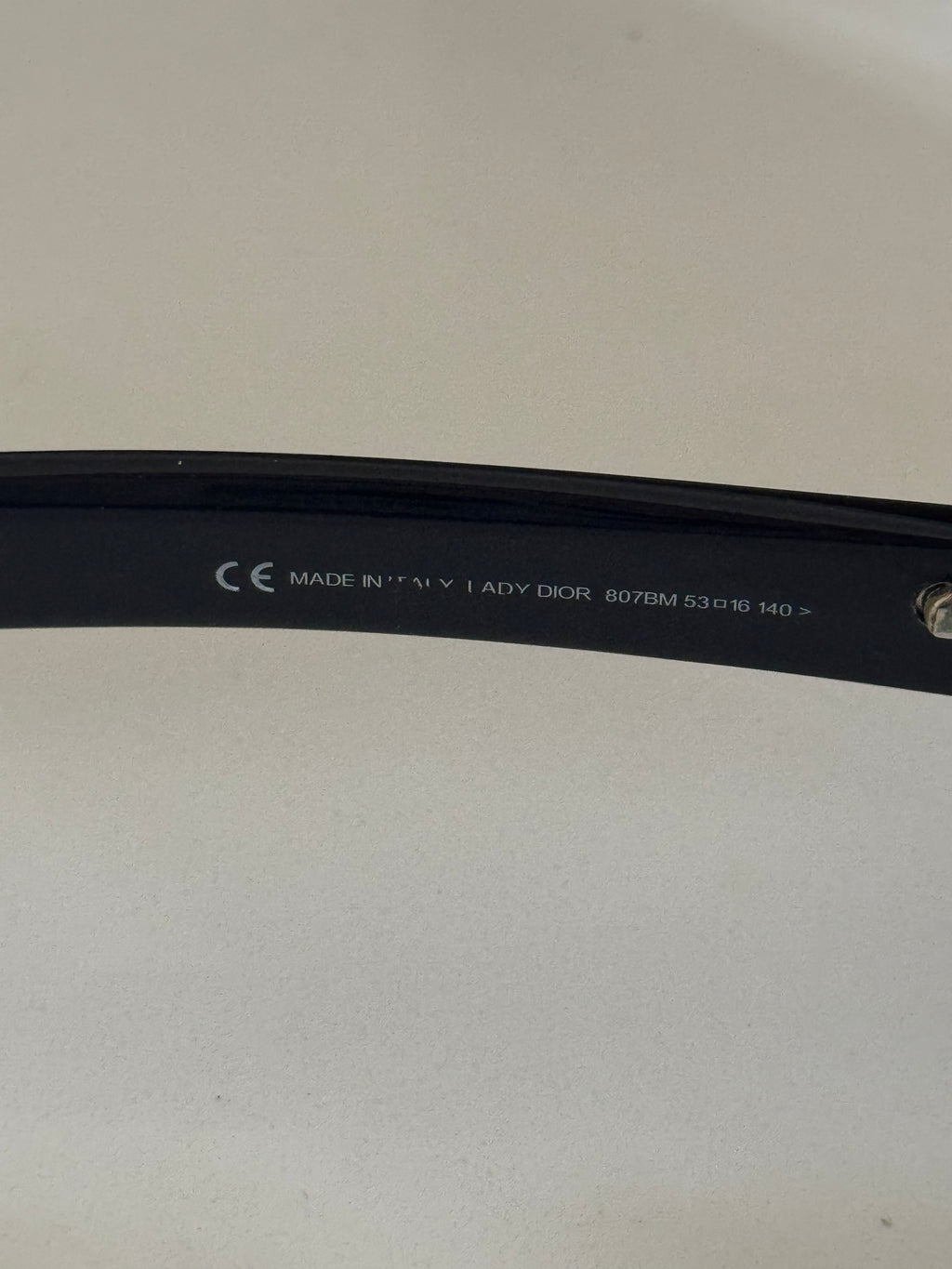 Christian Dior "Lady Dior" Swarovski Crystal Sunglasses