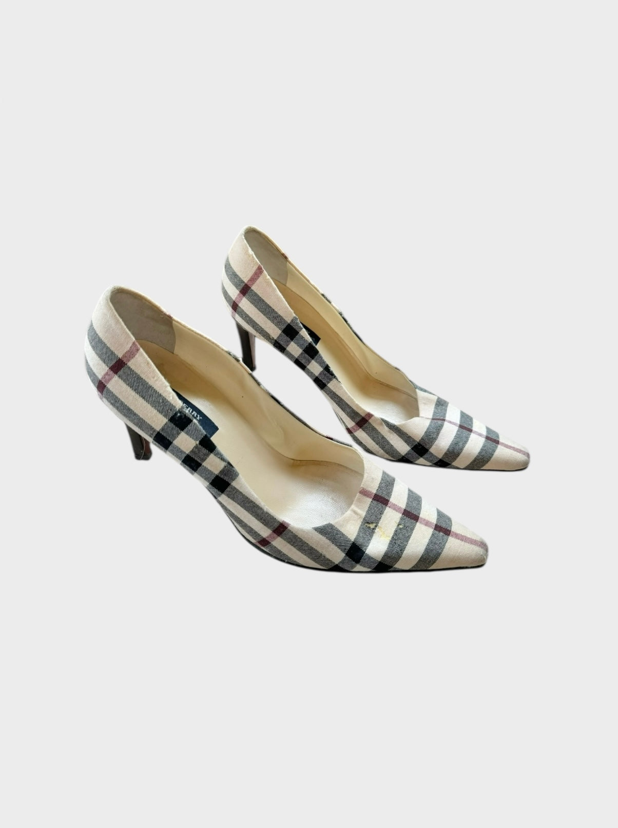 Burberry Nova Check High Heels
