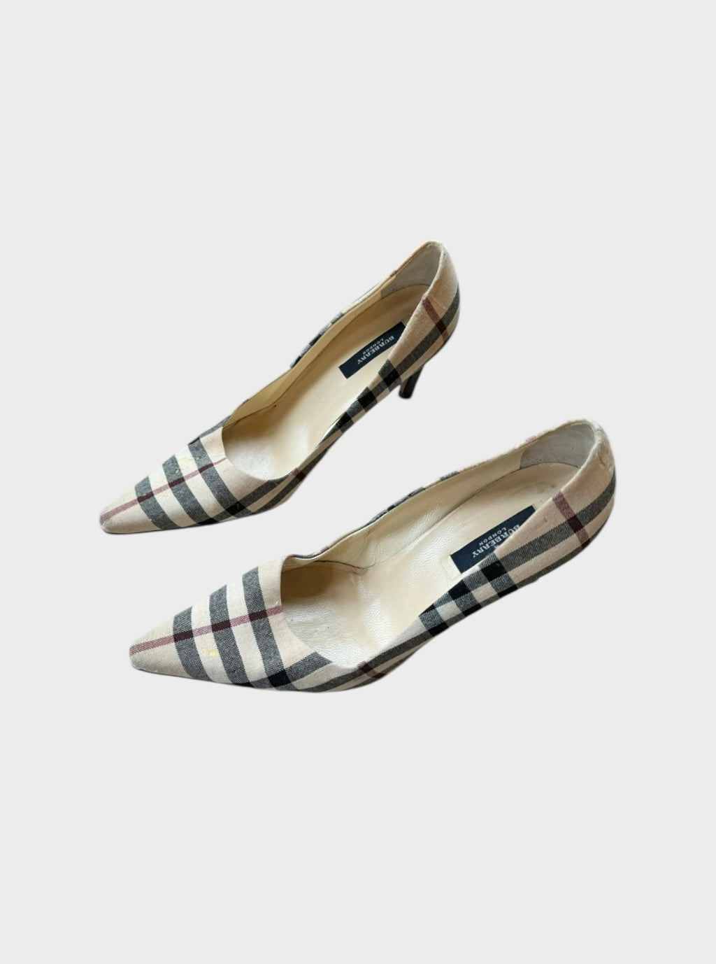 Burberry Nova Check High Heels