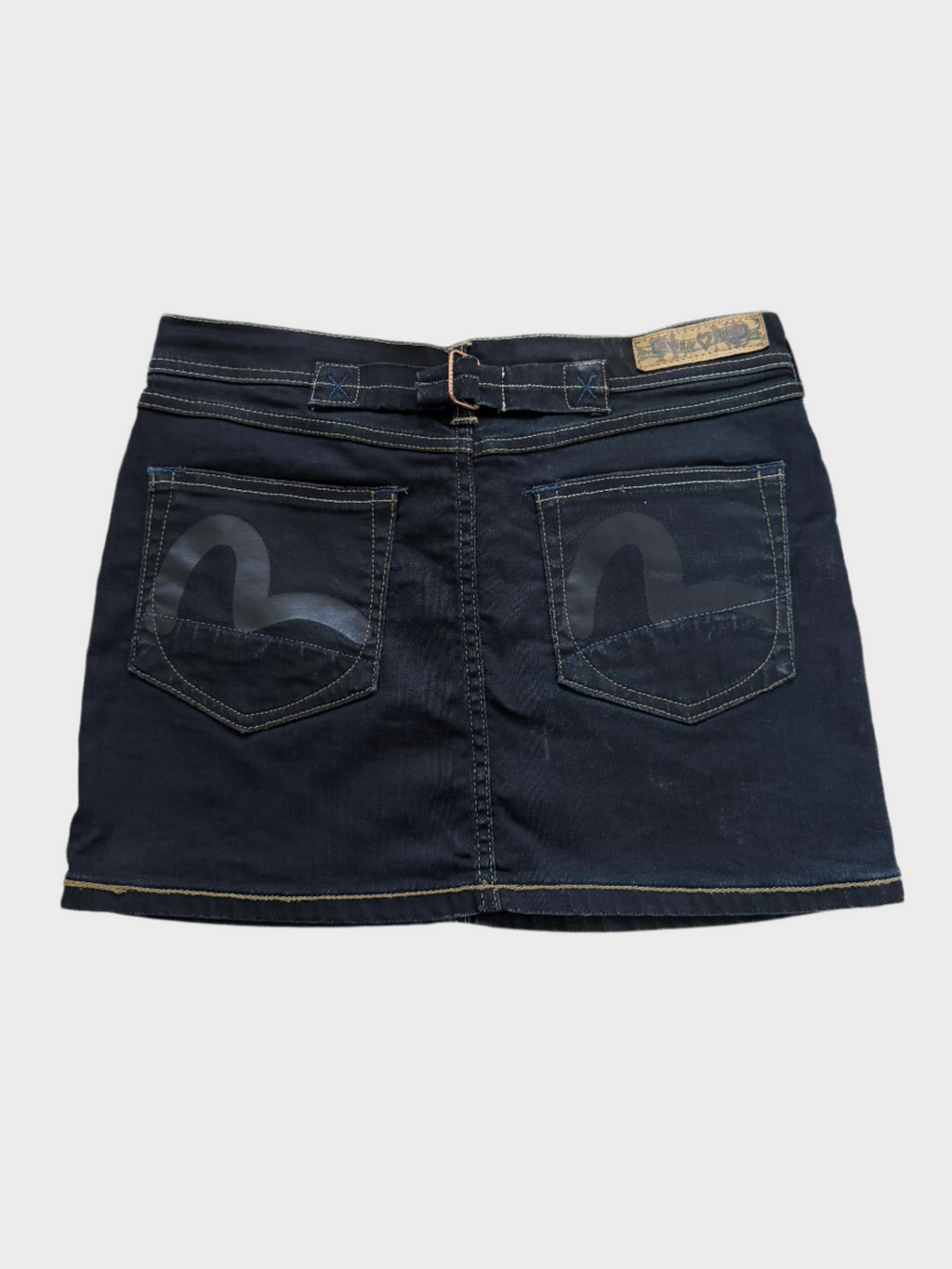 Evisu x Puma Denim Mini Skirt