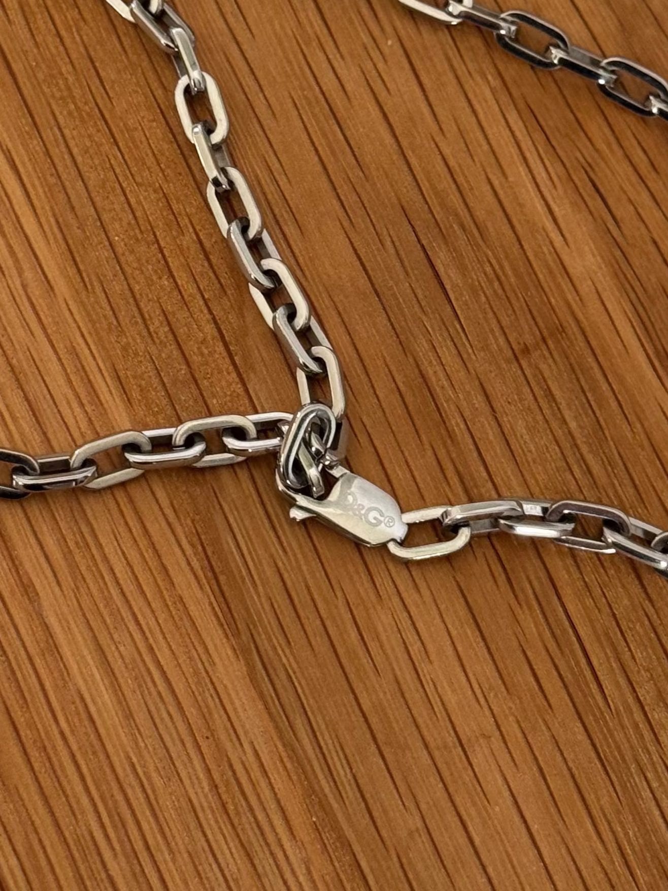 Dolce and Gabbana Diamanté Pendant Necklace