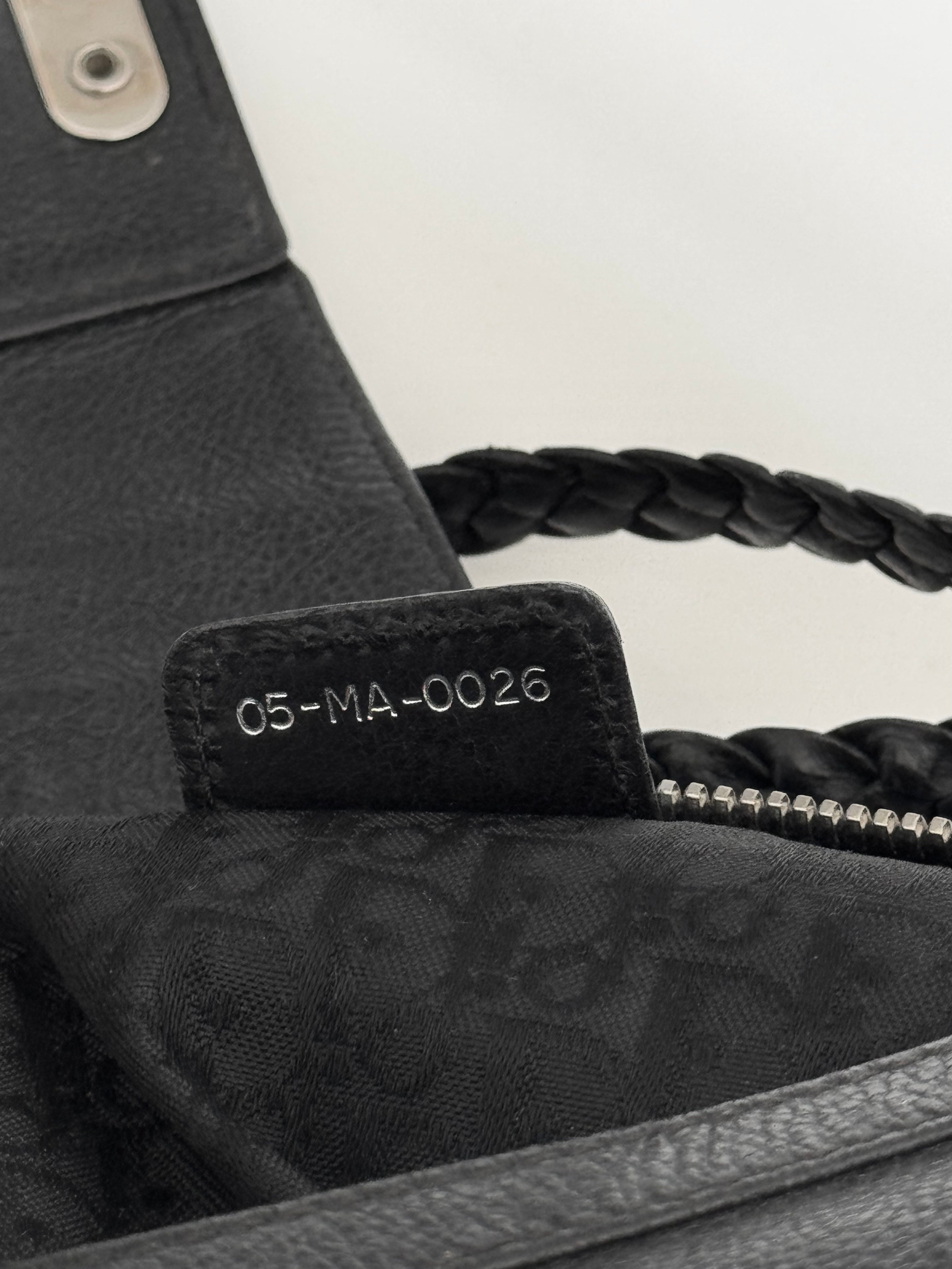 Christian Dior Leather Flight Shoulder Bag