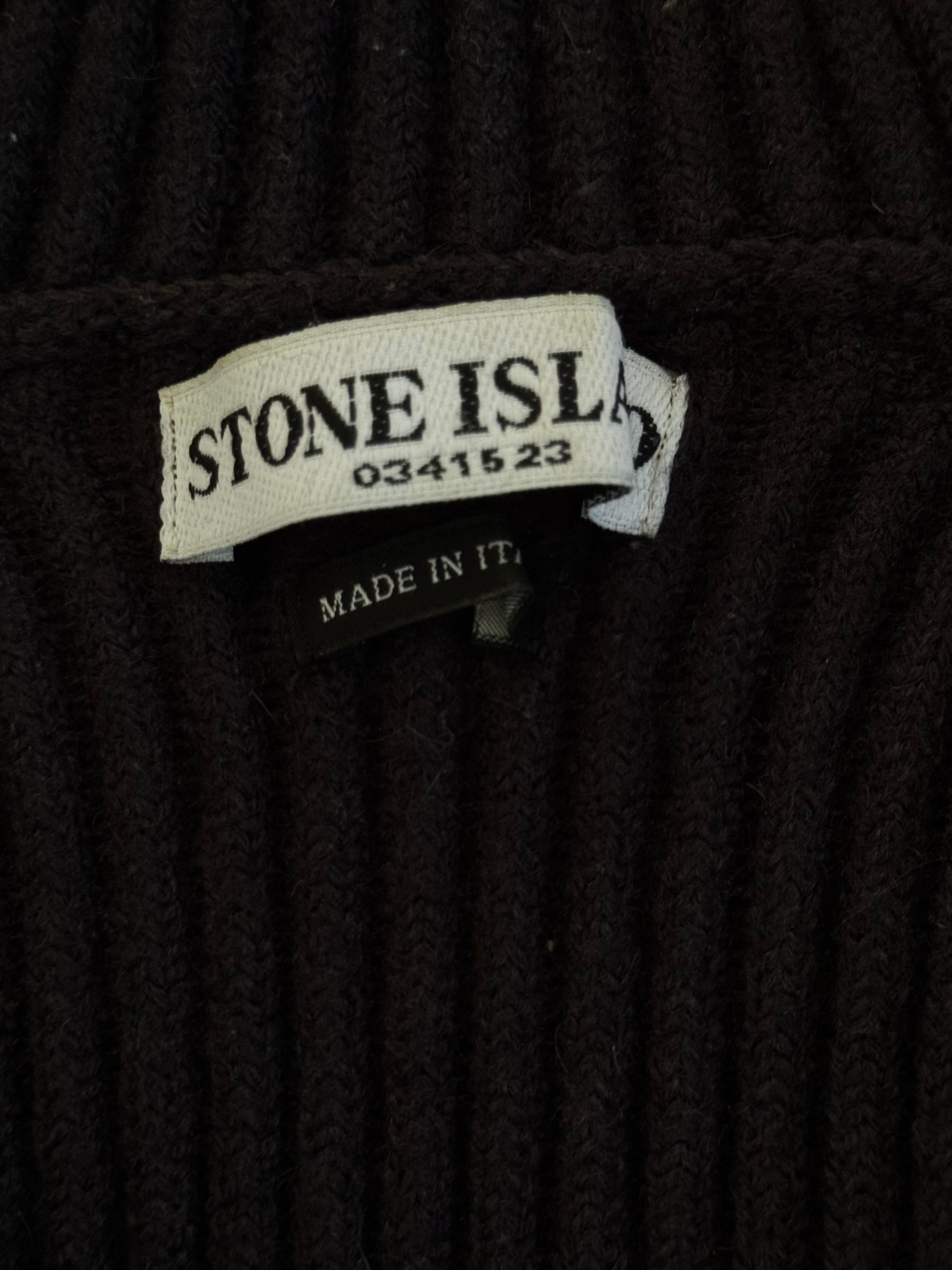 Stone Island Knitted Quarter Zip Jumper