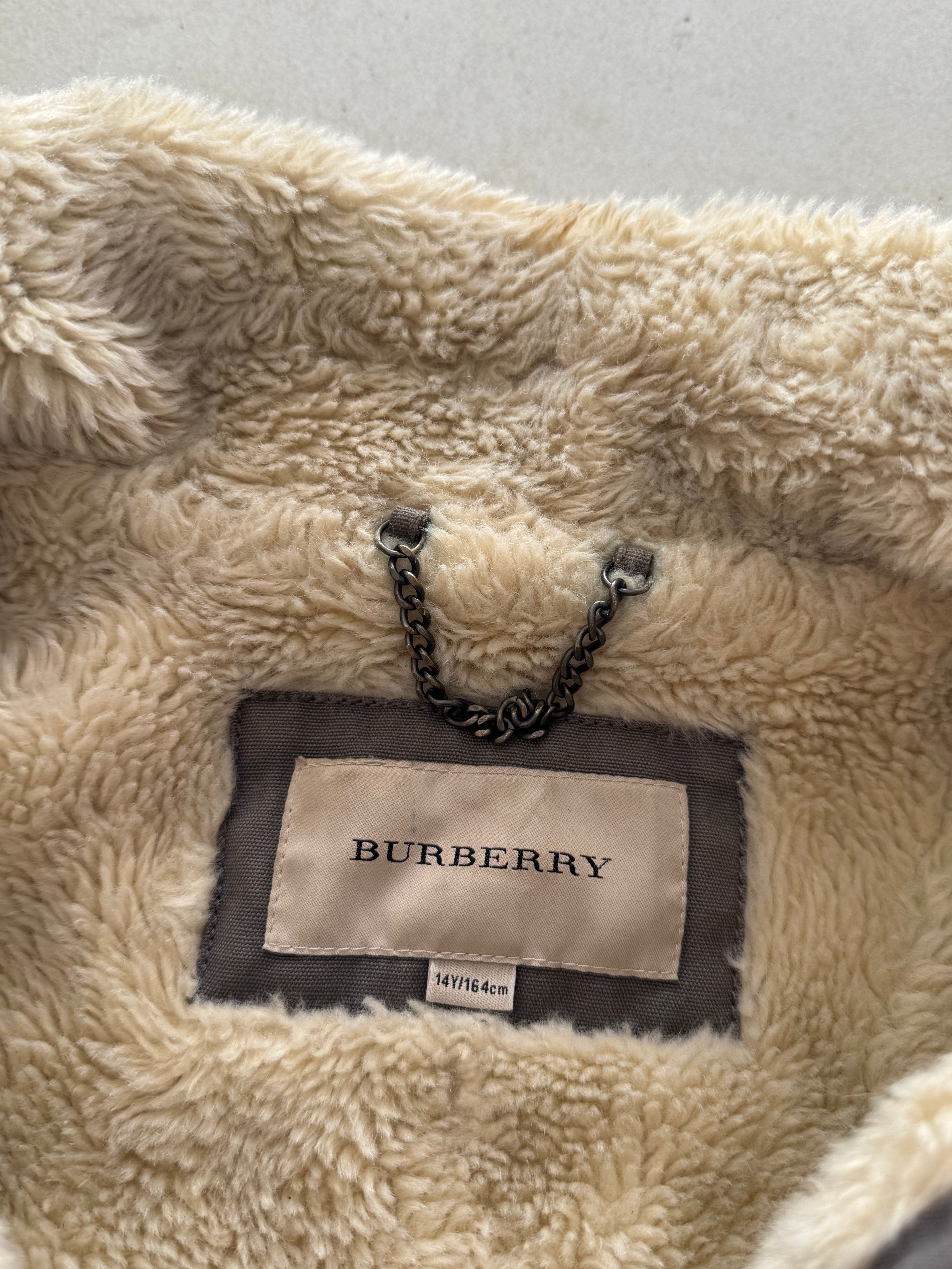 Burberry Aviator Shearling Flying Jacket