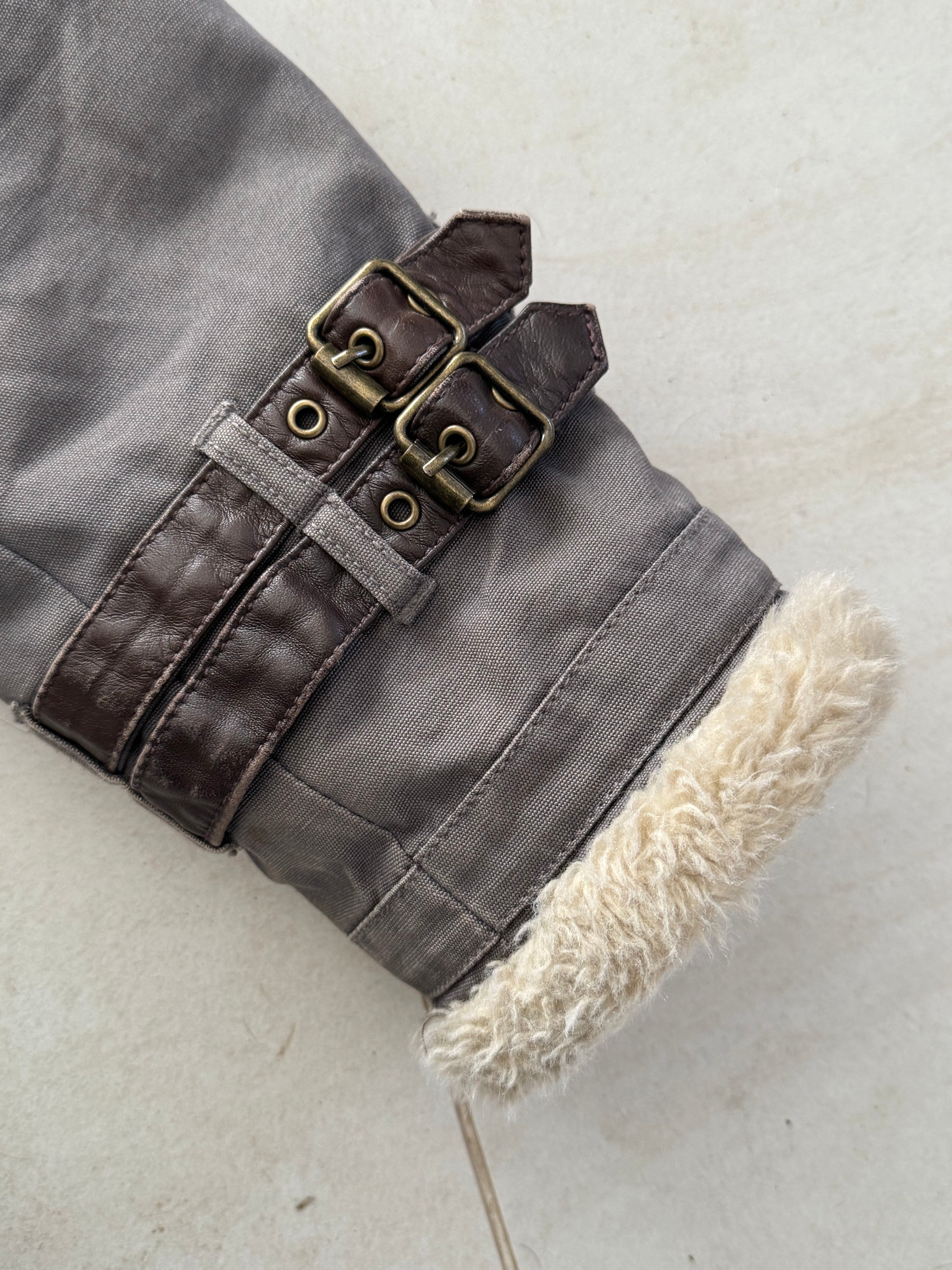 Burberry Aviator Shearling Flying Jacket