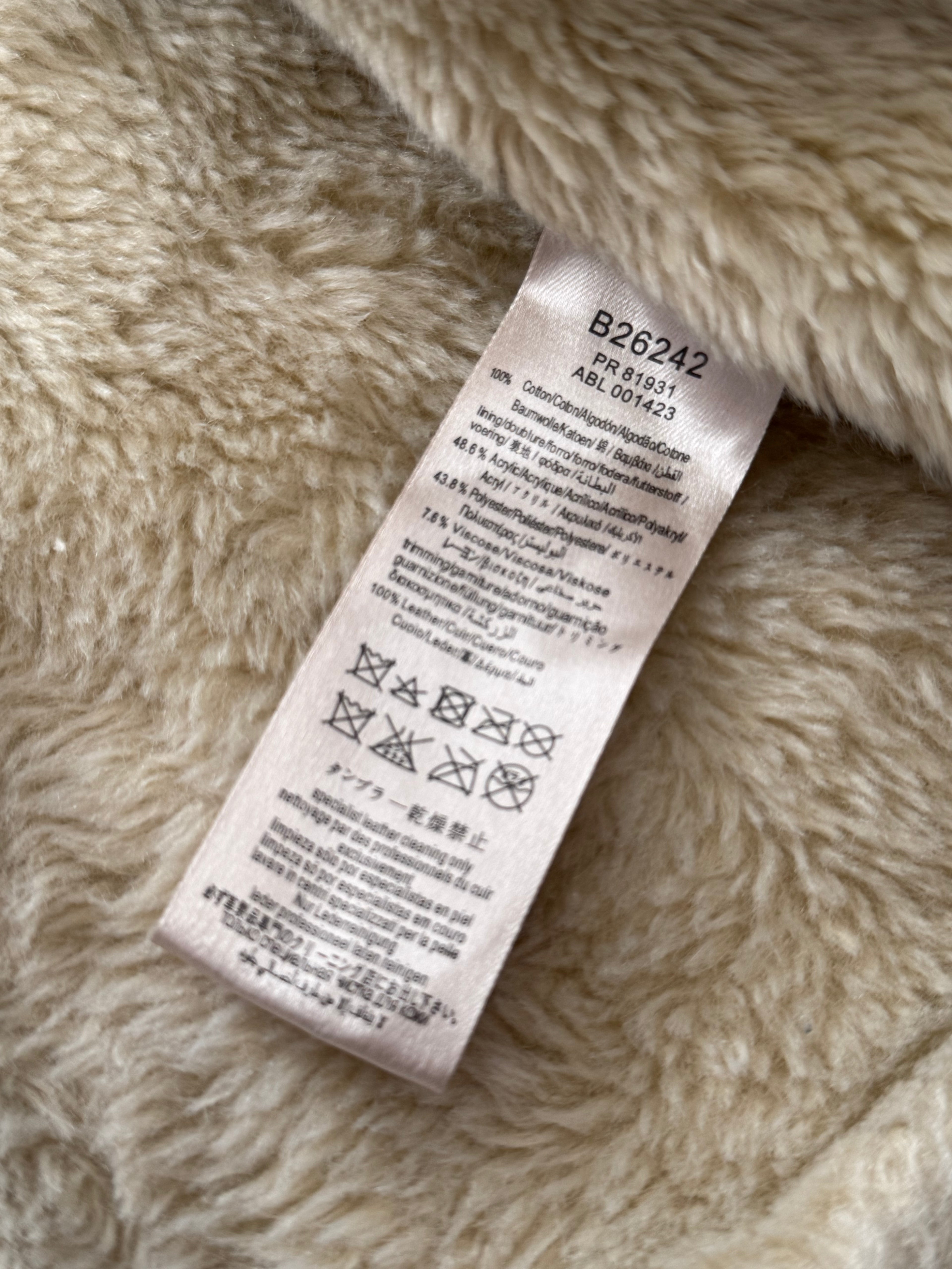 Burberry Aviator Shearling Flying Jacket