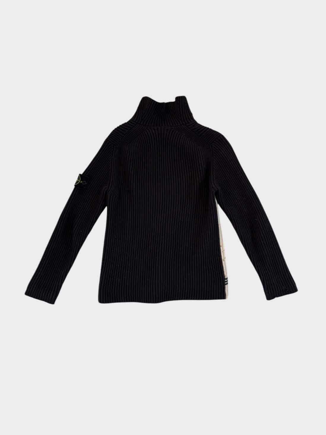 Stone Island Knitted Quarter Zip Jumper