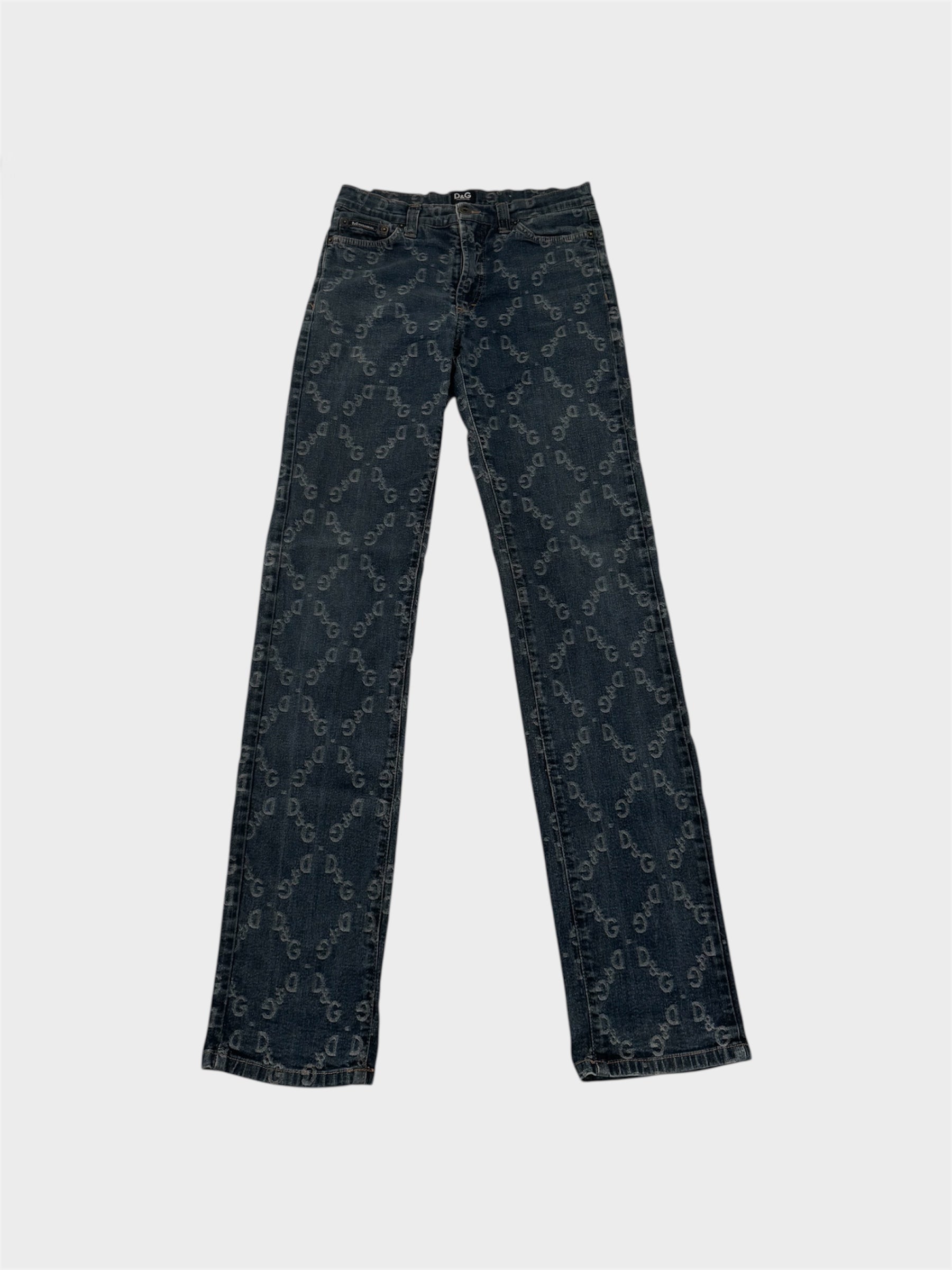 Dolce and Gabbana Monogram Jeans