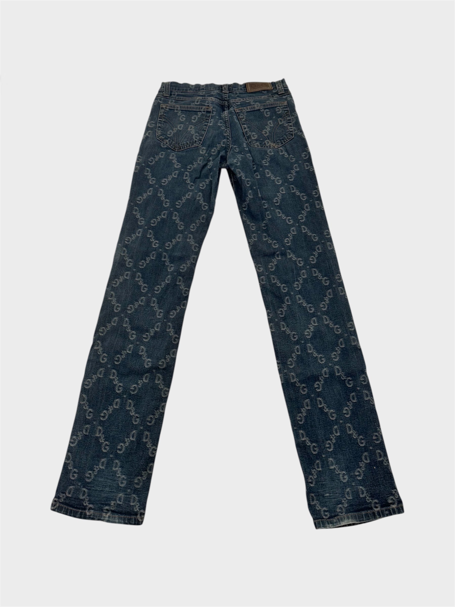 Dolce and Gabbana Monogram Jeans