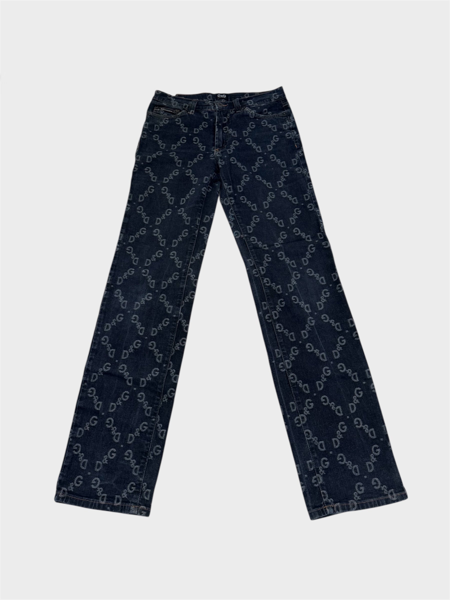 Dolce and Gabbana Monogram Jeans