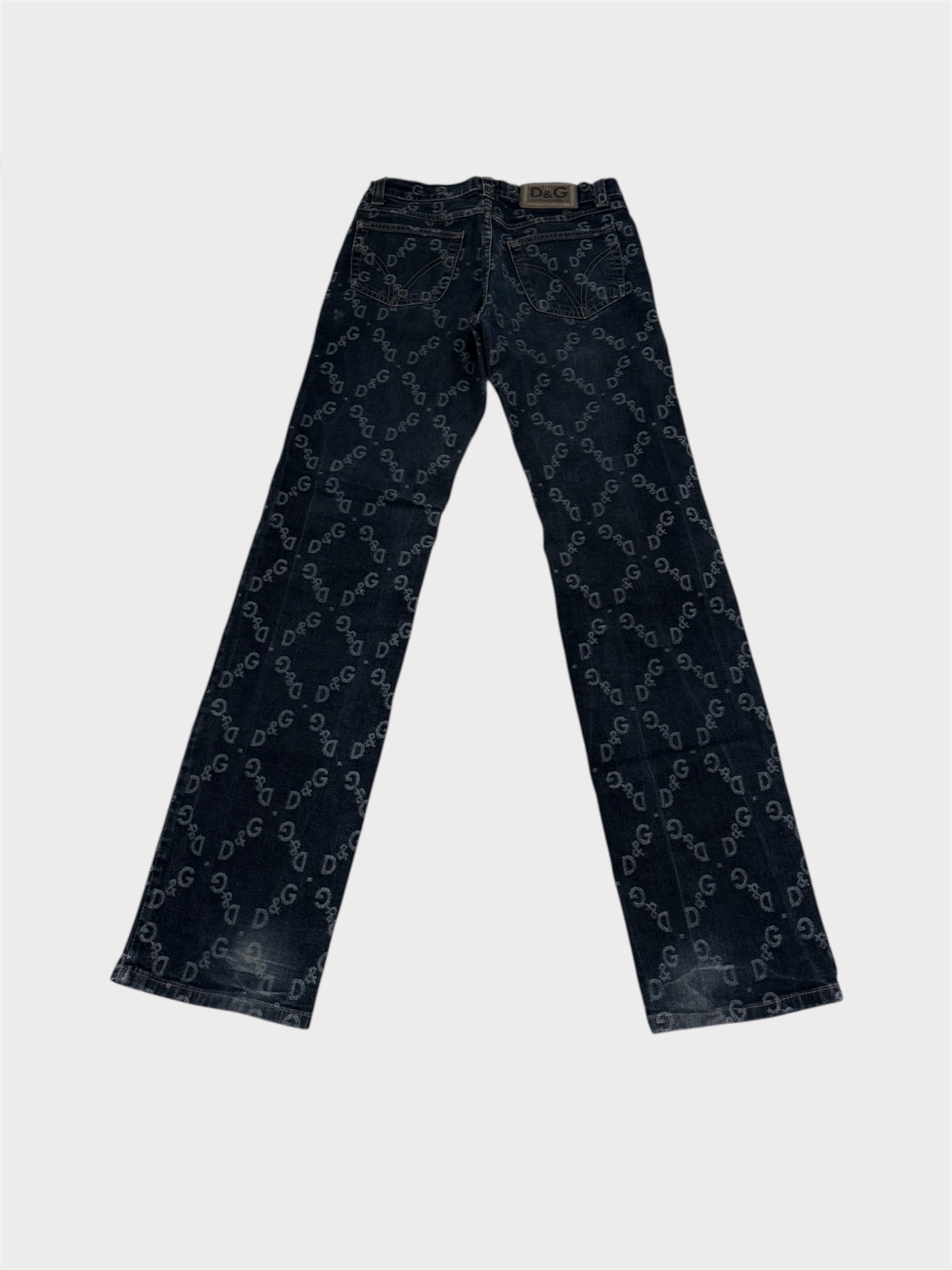 Dolce and Gabbana Monogram Jeans