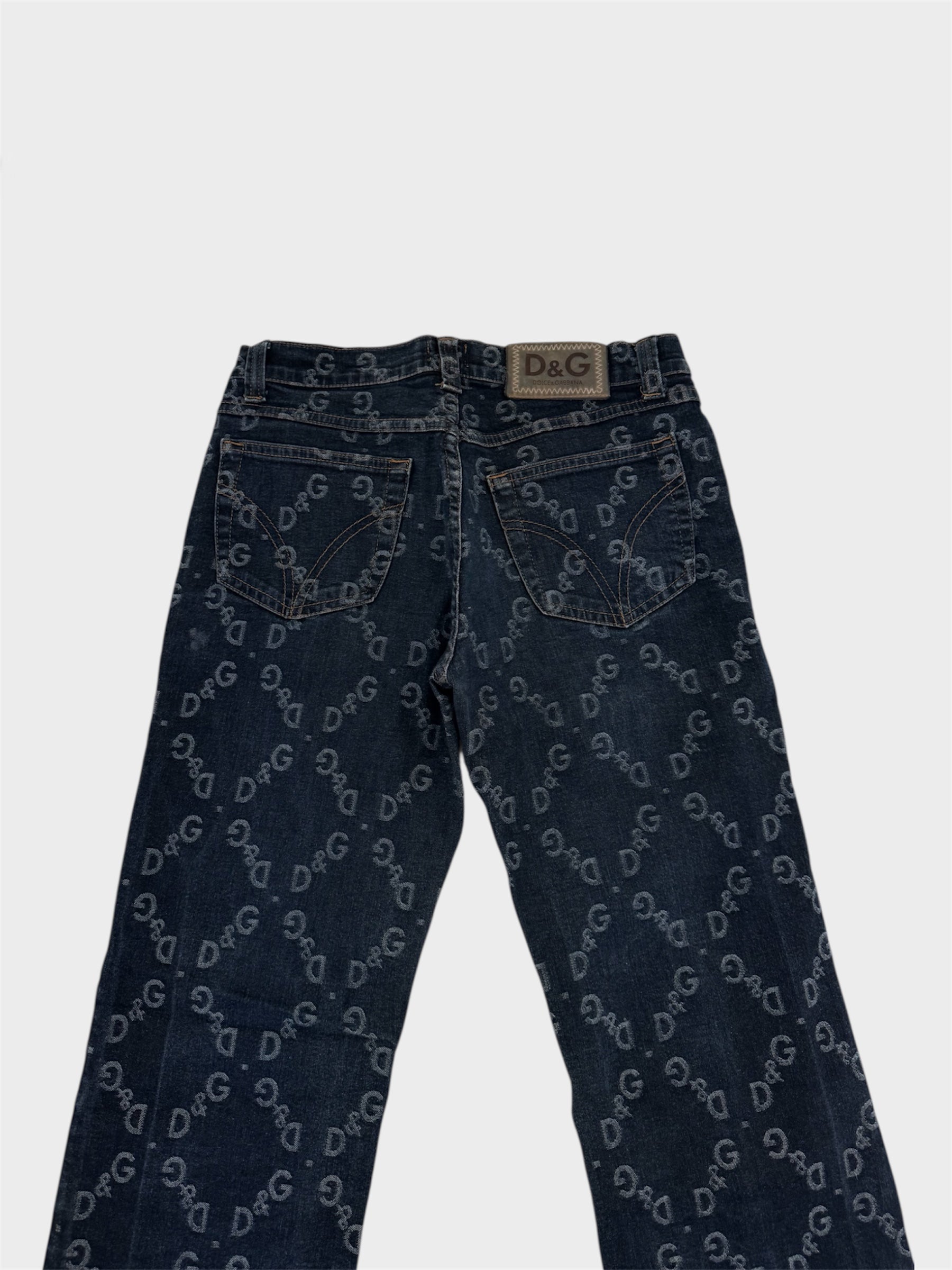 Dolce and Gabbana Monogram Jeans