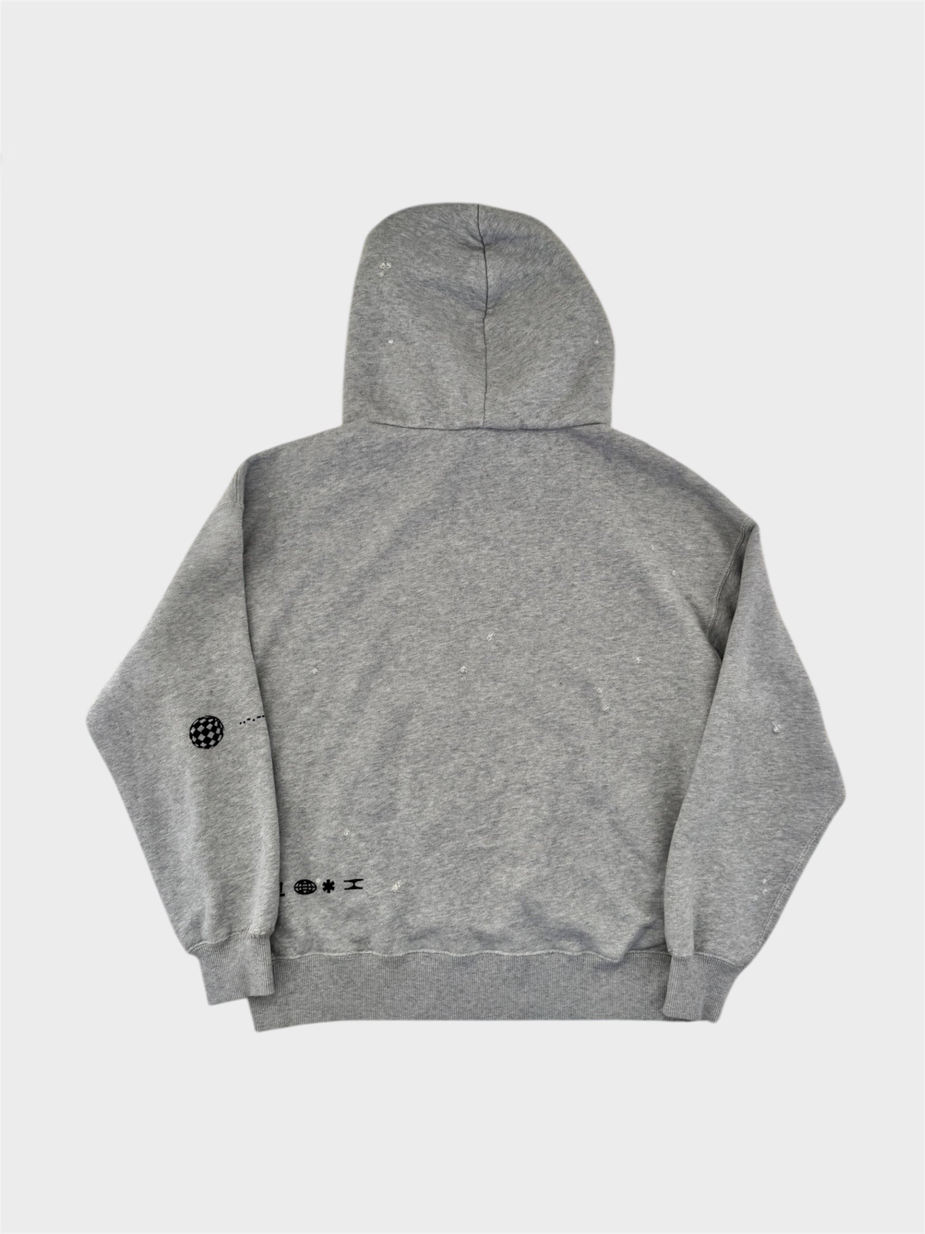 Dolce and Gabbana Logo Printed Jersey Hoodie