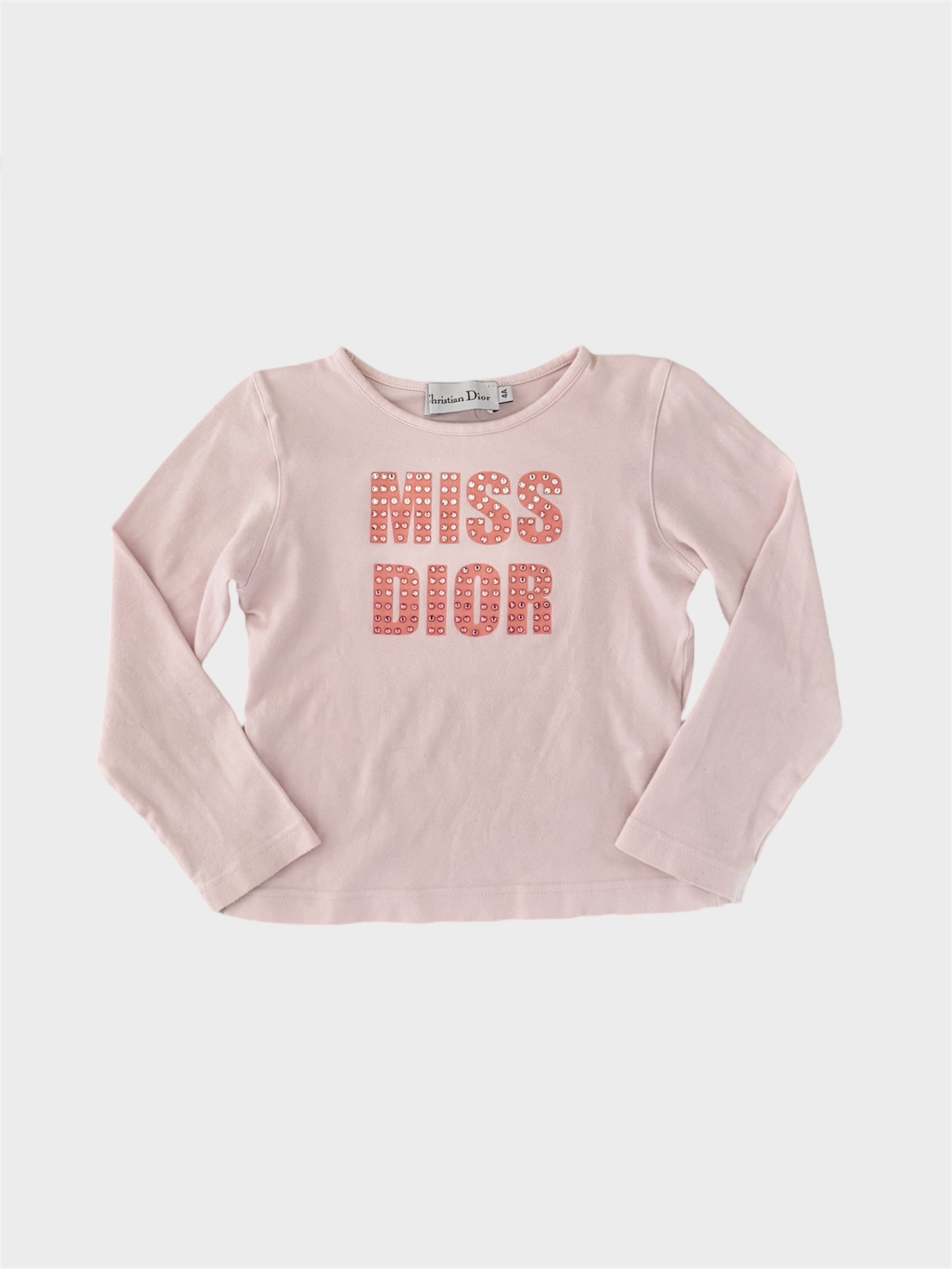Christian Dior "Miss Dior" Long Sleeve Top