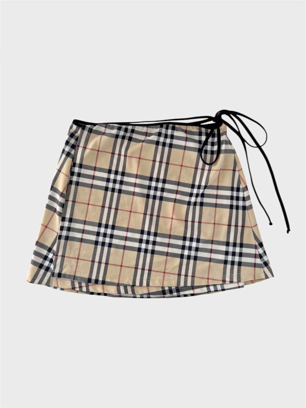 Burberry Nova Check Beach Wrap-Around Skirt